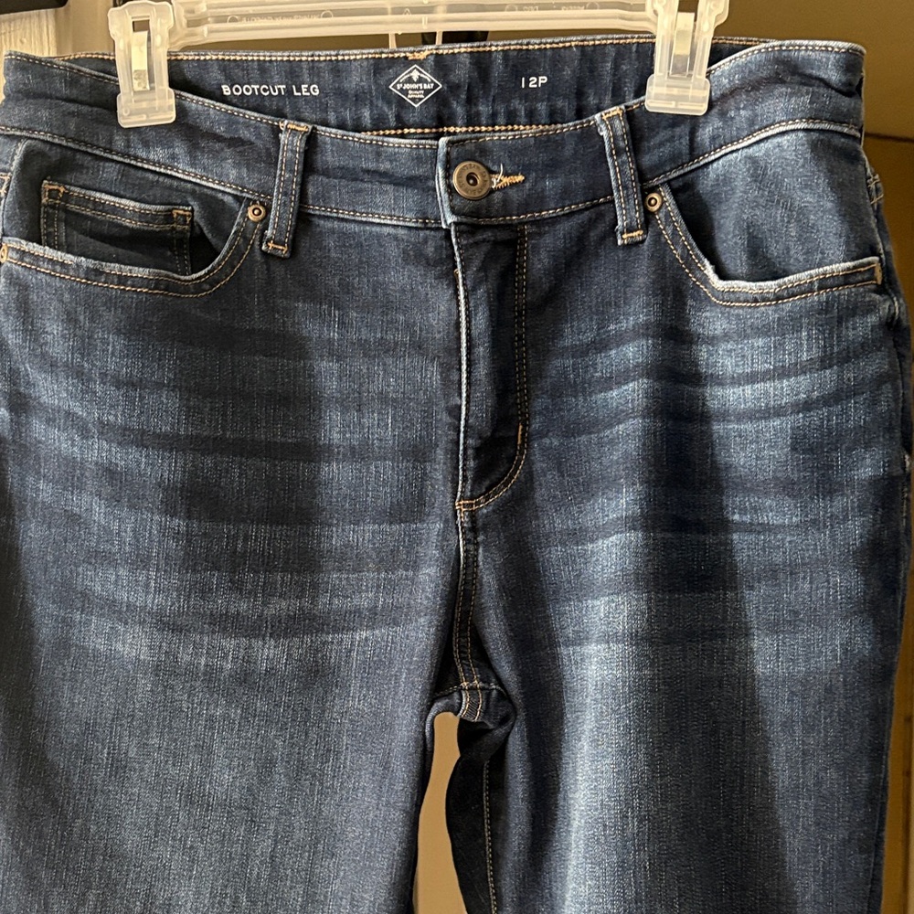 St. John's Bay Dark Blue Bootcut Jeans
